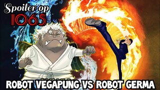 SPOILER OP 1065 - ROBOT GERMA VS ROBOT VEGAPUNK | SPOILER ONE PIECE 1065