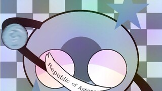 COUNTRYBALL TURNS INTO- (ft: oc)