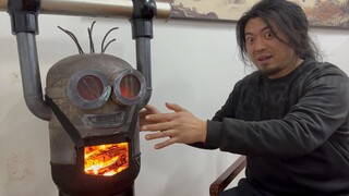 Homemade Minion Suspended Stove