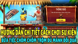 Hướng Dẫn Chi Tiết Cách Chơi Sự Kiện Bữa Tiệc Chôm Chôm Free Fire Kiếm Đủ Chôm Chôm Đổi Đồ Phi Công