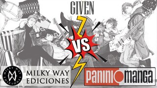 Review Given - Comparación Edicion Panini Arg. Vs Milky Way