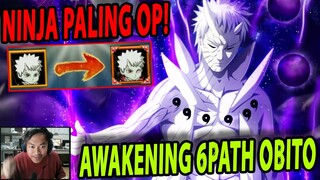 🔥🔥SAATNYA AWKENING SIX PATH OBITO [TERLALU IMBA UNTUK DI AWAKENING] - NARUTO NINJA REBIRTH HOTTEST