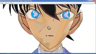 Drawing Side Block Shinichi Kudo On Corel Draw X7 Part 2