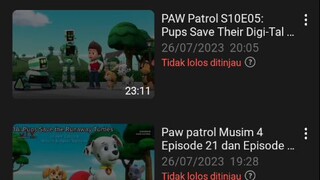 56 video ditolak / tidak lolos ditinjau