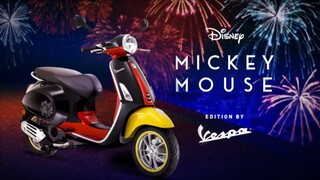 Disney100 ✨ Let's celebrate with Disney Mickey Mouse Edition by Vespa