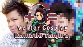 VEKTOR COSPLAY KAMODO TANJIRO