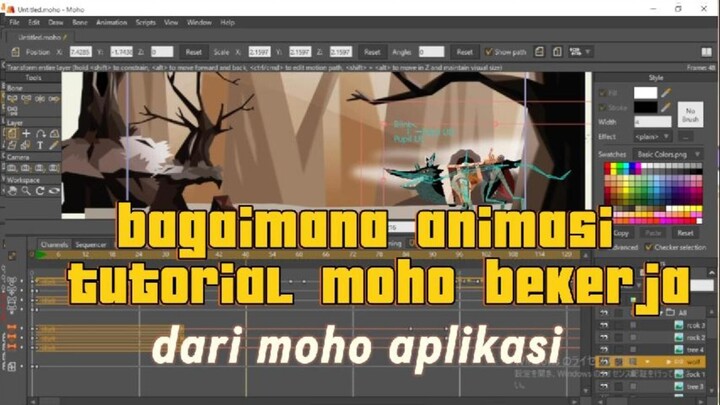 kita lihat bagaimana animasi tutorial moho bekerja