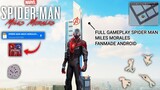 Spider Man Miles Morales Fanmade Game Android| Full Gameplay | R USER GAMES | Download Link |Android