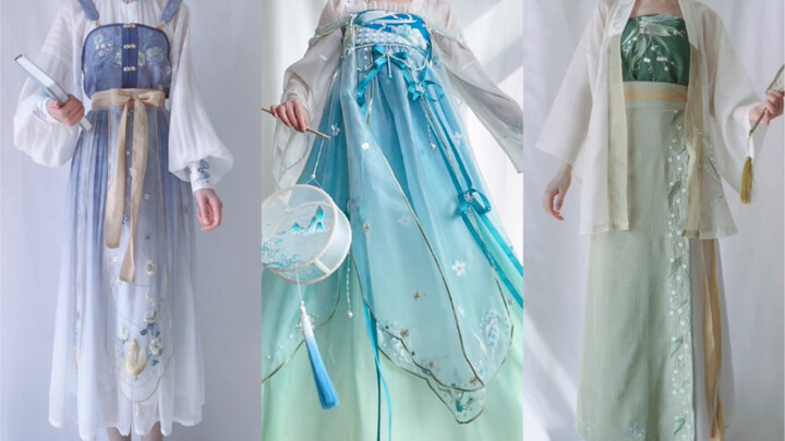 Koleksi elemen Tiongkok bernuansa warna dingin, mana yang harus dipilih antara nuansa biru dan hijau