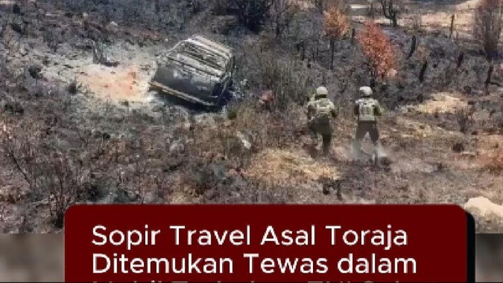 Sopir Travel Asal Toraja Ditemukan Tewas dalam Mobil Terbakar, TNI Sebut Diduga Korban Kekerasan Kel