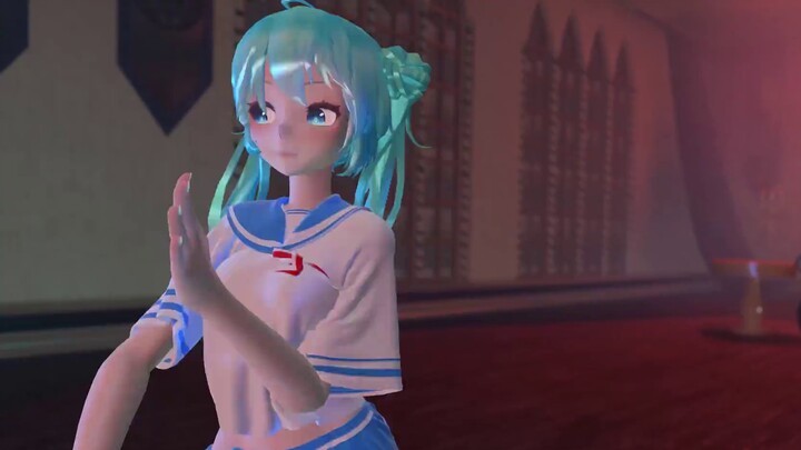 [Fabric Calculation/Marmoset] ACTION! Sailor Miku ignites your passion!