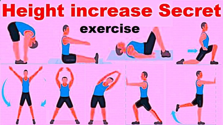 Height increase secret exercise at home & music DAY - 4
