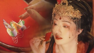 [Sadness | Lighting Practice] Jade Makeup Mirror, Mandarin Ducks in the Painting