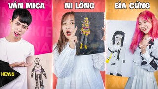 Trổ Tài Họa Sĩ Vẽ Nhân Vật Free Fire Giành 100K Kim Cương Cực Bốc 🔥🔥🔥 | HEAVY