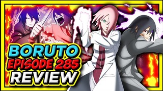 Sasuke & Sakura BETRAYED & The SIX PATHS EDO TENSEI UNLEASHED-Boruto Episode 285 Review!