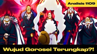 WUJUD GOROSEI dijelaskan di PENTAGRAM? Pluton Bangkit Karena Onigashima?  ⎯  Analisis Chapter 1109