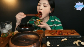 Thịt ba chỉ, cơm cuộn, canh tàu hủ 9 #amthuc