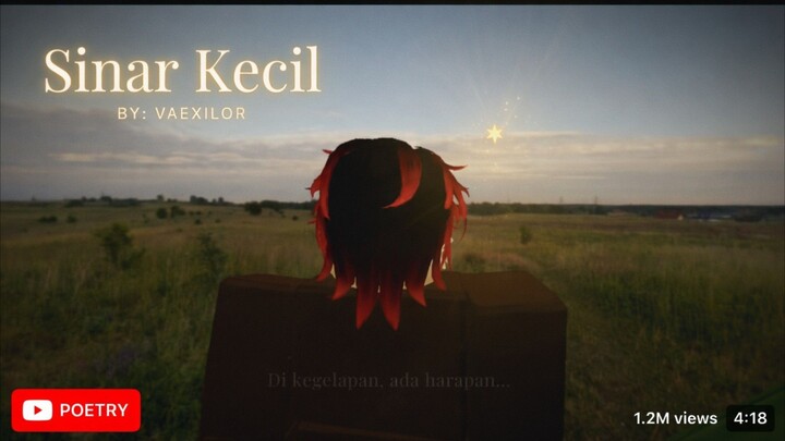 PUISI SINAR KECIL BY: VAEXILOR