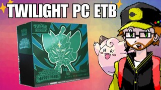 Opening my last Pokémon Center Twilight Masquerade ETB!
