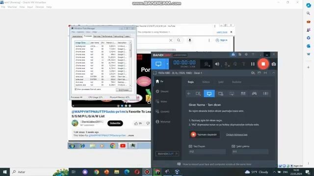 windows 7 VM BSOD Compilation part 1.