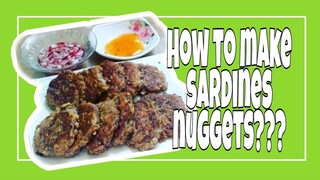 Cook'aHolic#6  SARDINES NUGGETS