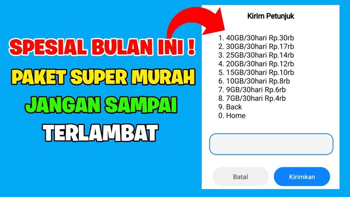 Paket Super Murah Telkomsel | Kode Dial Paket Telkomsel Super Murah Terbaru