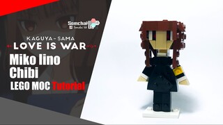 LEGO Kaguya Sama Miko Iino Chibi MOC Tutorial | Somchai Ud