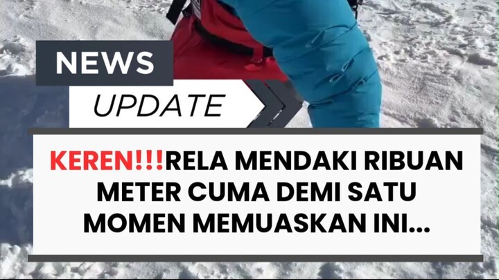 Keterbatasan fisik tak menghalangi Rustam Nabiev menaklukkan Gunung Elbrus