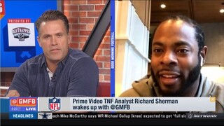 Richard Sherman debate Kyle Brandt on Russell Wilson off to a slow start under hesitant Hackett