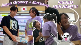 Scary Prank On My Bestfriend + Talking About School Life In Japan + Mukbang | Kenzo Martini