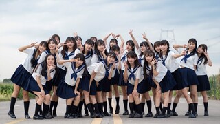 夏天和制服的碰撞！这才是青春！30位少女超大舞团参上！【Mystery3年B班】