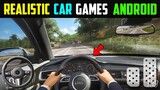 Top 5 Realistic Car Driving Games For Android 2023 l best car games for android