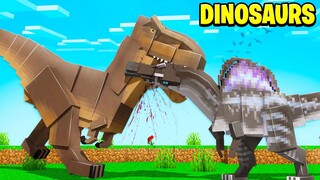 Can these 2 HUGE DINOSAURS LIVE TOGETHER??
