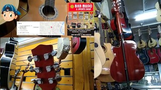 Arena Acoustic/Electric Guitar Oak White with Built in Tuner