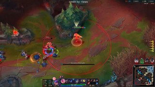 rakan và xayah phối hợp skill dưới bot cực đẹp mắt trong liên minh huyền thoại #game