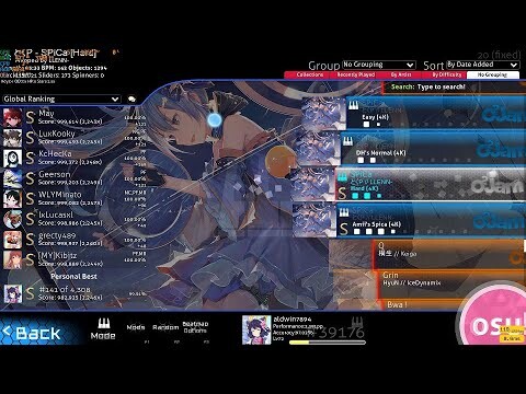 Hatsune Miku - SPiCa (Osu! Mania 4K Hard)