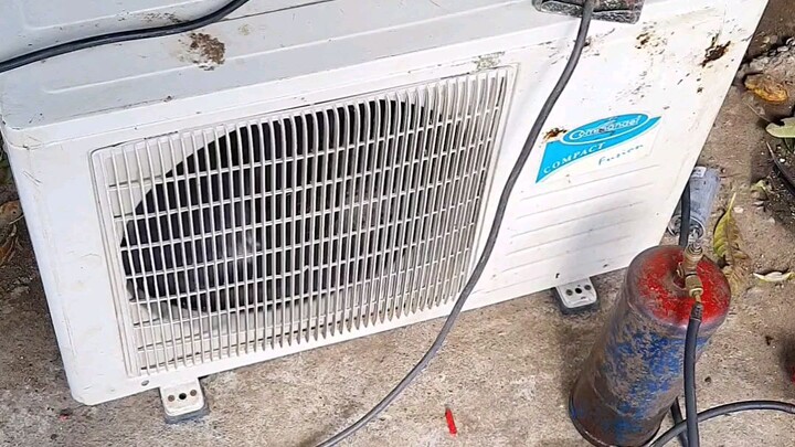 AC /Air conditioner temporary checking vide