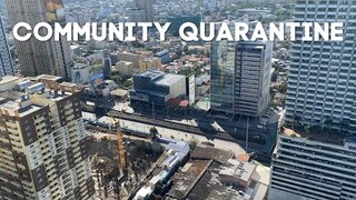 Road situation during Enhanced community quarantine