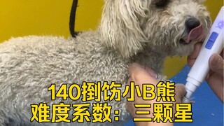 140 nhận một job, tu sửa một chú gấu B nhỏ, độ khó: ba sao