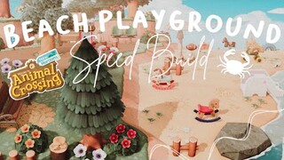 BEACH PLAYGROUND: SPEED BUILD // ANIMAL CROSSING NEW HORIZONS