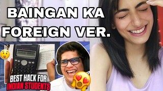 SECRET HACKS FOR INDIAN STUDENTS REACTION