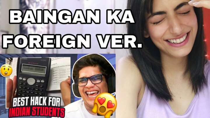 SECRET HACKS FOR INDIAN STUDENTS REACTION