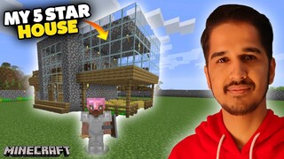 FINALLY I MADE A LUXURIOUS HOUSE IN MINECRAFT || Desi Gamers #Part2