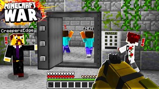 HUGE ATTACK on SECRET ENEMY Minecraft FACILITY! (Minecraft War #54)