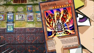 20+ MINUTE COMBO VS 2 LAVA GOLEM + KAIJU IN YUGIOH MASTER DUEL