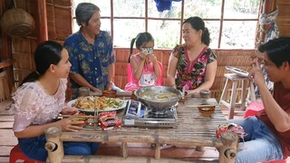 BaBa nấu chuối món ăn lần đầu cha mẹ được ăn