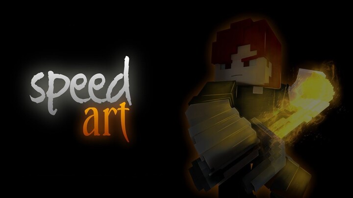 Raz - Minecraft GFX SpeedArt