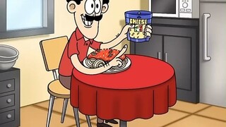Grandpa stole my snacks