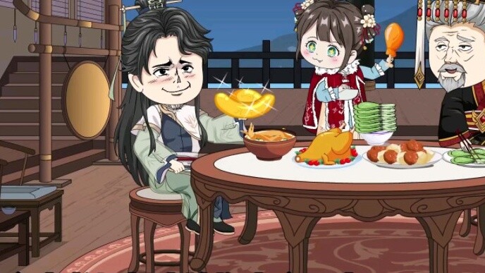 In order to let the baby eat more vegetables, the emperor took great pains