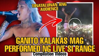 GANITO KALAKAS MAGPERFORMED NG LIVE SI RANGE | TINATALUNAN ANG AUDIENCE | FLIPTOP